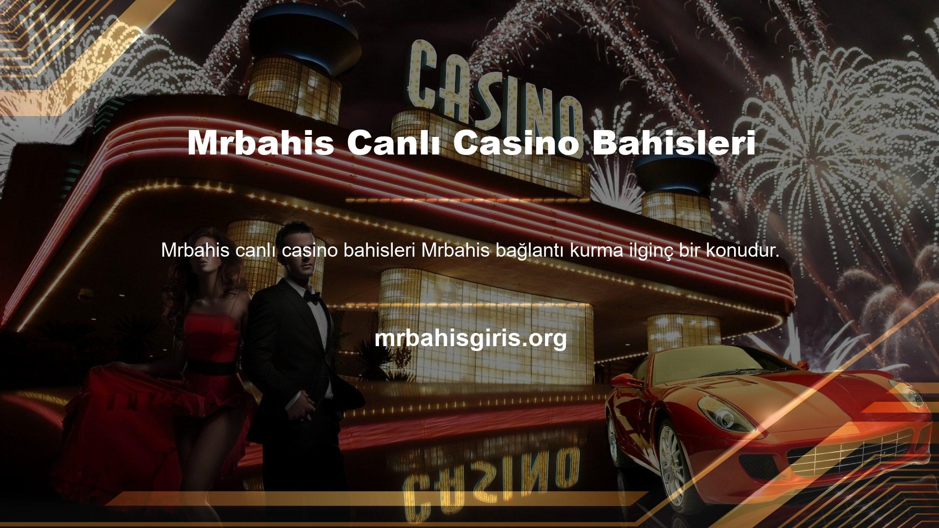 Web sitesine giriş yapmak, kullanıcıların Mrbahis Canlı Casino bahis adını ve şifresini kaydetmelerine olanak tanır